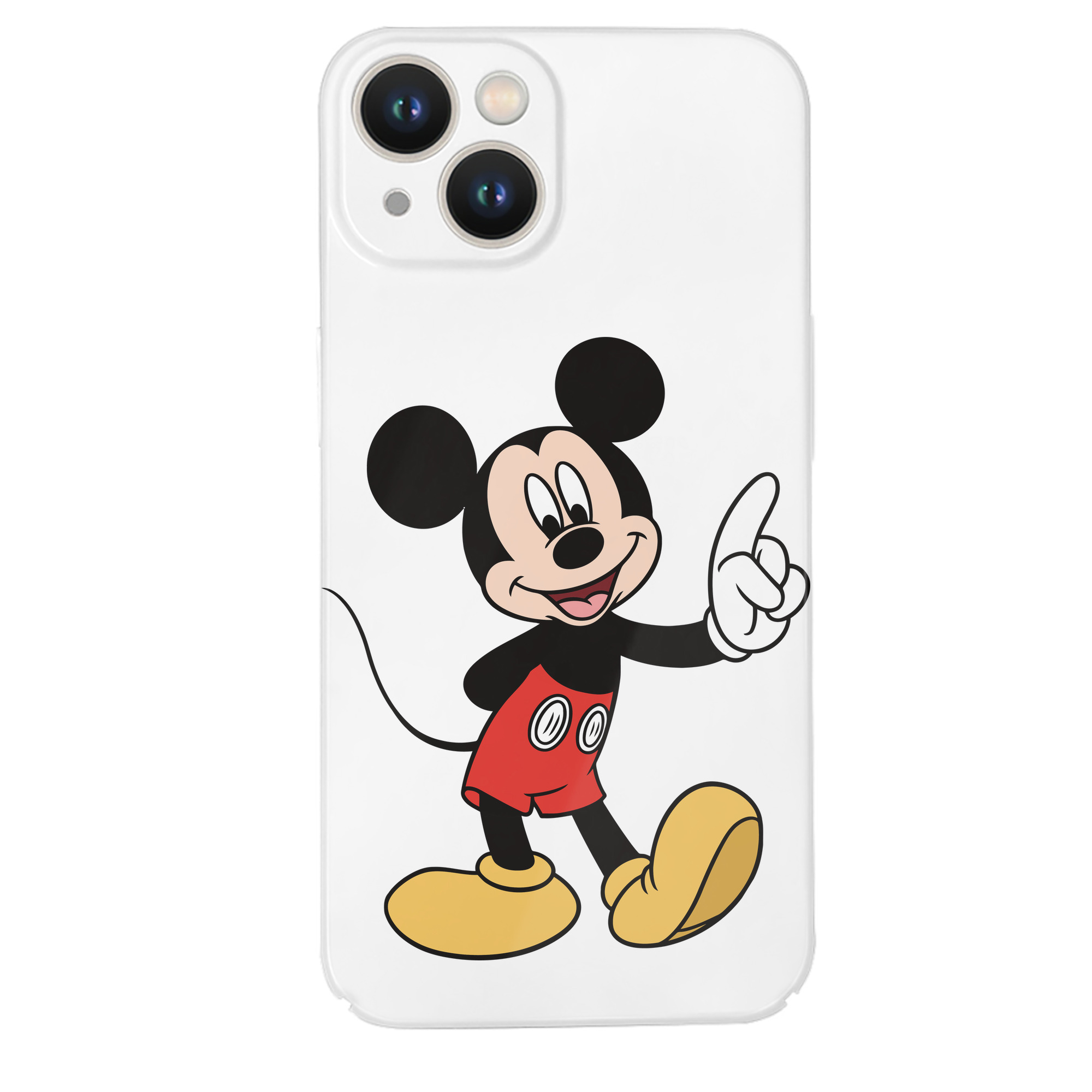 （画像用） ミッキーマウス Mickey Mouse 【iPhone 14シリーズ対応】ハードケース